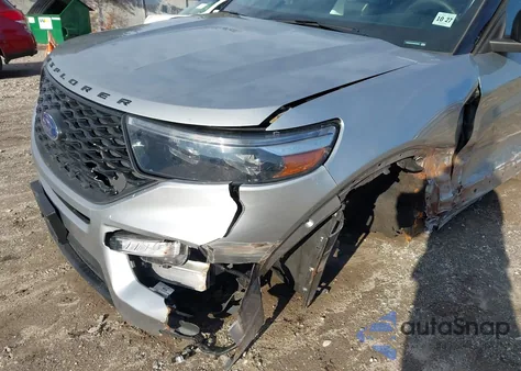 2022 Ford Explorer St из США, поврежденный, VIN 1FM5K8GC5NGC25801